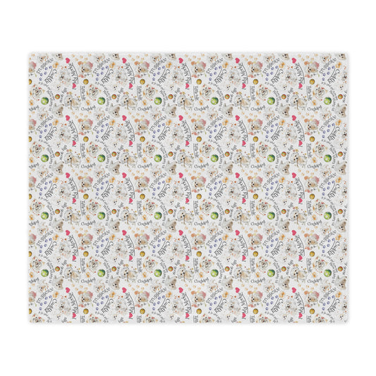Minky Morkie Blanket