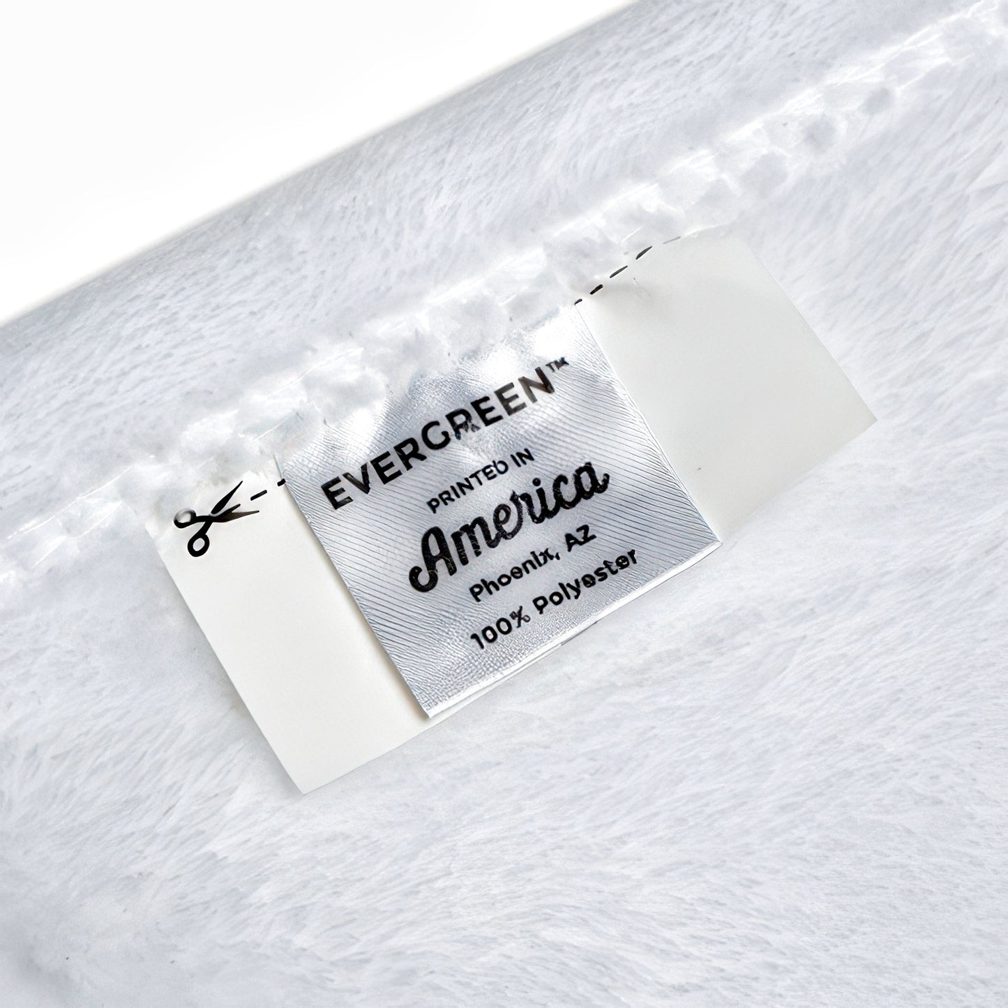 Printed in America seen in label