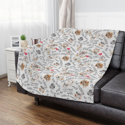 I ❤️ My Havi – Minky Blanket for Havanese Dog Lovers